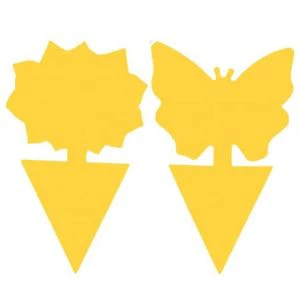 Butterfly Shape Yellow Sticky Trap